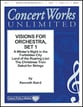 Visions for Orchestra No. 1 Orchestra sheet music cover